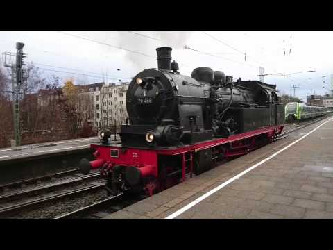 Marzipan-Express nach Lübeck - Lokwechsel in Hamburg-Altona - Baureihe 78, V 100