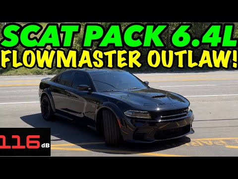 2023 Dodge Charger Scat Pack w/ FLOWMASTER OUTLAWS!
