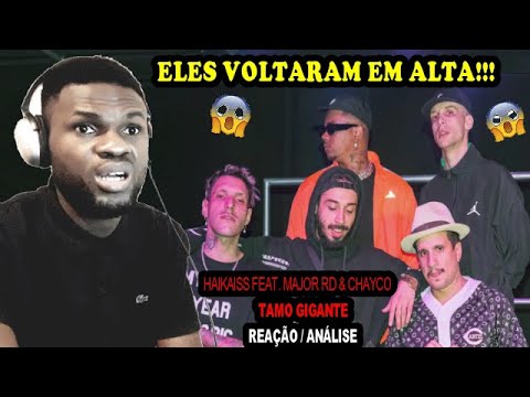 HAIKAISS - TAMO GIGANTE FEAT. MAJOR RD & CHAYCO (REAÇÃO LUANDA   ANGOLA)