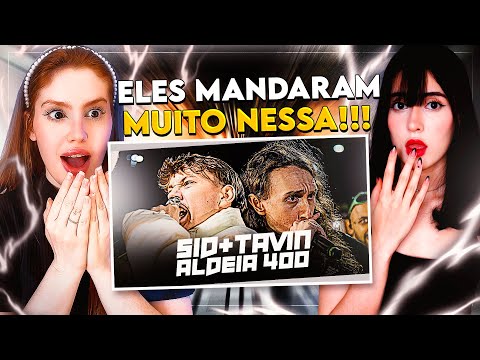 REACT | SID & TAVIN NA ALDEIA, melhores rimas! | CR Reacts