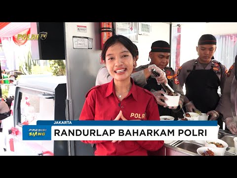 DUKUNG PROGRAM MAKAN BERGIZI GRATIS, BAHARKAM POLRI SEDIAKAN RANDURLAP KORPS SABHARA