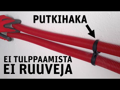 Roth putkihaka - kustannustehokas kannake kivirakenteisiin}