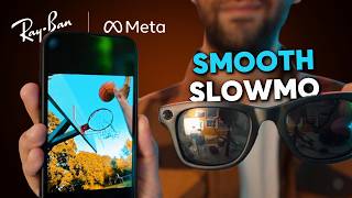 How To Get Smooth Slow Mo With Ray Ban Meta!