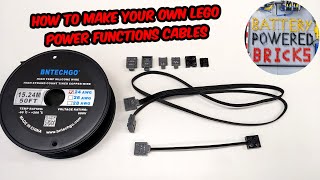 Making Lego Power Functions Cables / Adapters