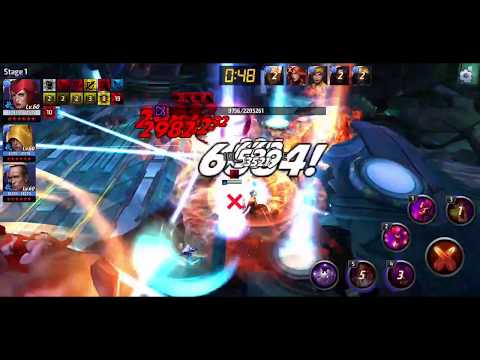Scarlet Witch Vs Supergiant WBU Stage 1 - Marvel Future Fight