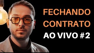 FECHANDO CONTRATO DE GESTÃO DE TRÁFEGO COM 2 LOJAS AO VIVO