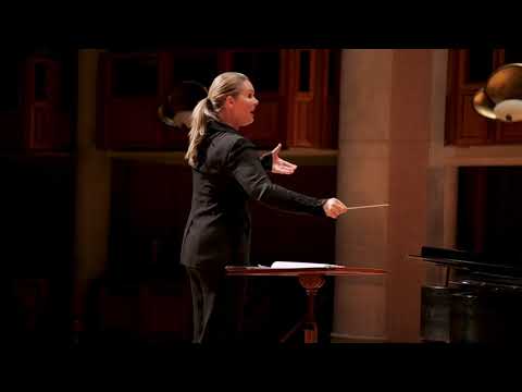 Conductor Catherine Sailer - DU Lamont Chorale - "Northwest Passage" (Z. Randall Stroope)