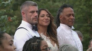 Actor Cylk Cozart walks daughter down the aisle again..for the first time video
