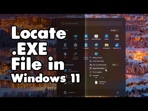 How to Find exe Files in Windows 11 and 10 - Windows 11 Tips