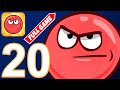 Red Ball 4 Gameplay Walkthrough Part 20 Full Game All Levels And Gold Clocks IOS Android