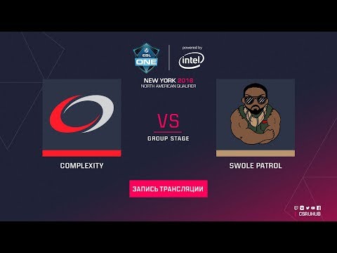 compLexity vs Swole Patrol - ESL One NY NA Quals - map1 - de_nuke [SSW]