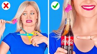COOL TRICKS AND HACKS YOU NEED TO TRY || Hacks For Smart Girls by 123 GO!