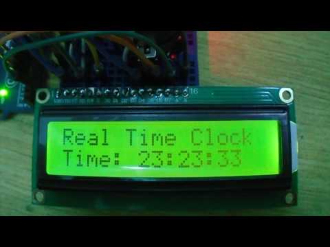 Arduino Real time clock RTC and temperature monitor using DS3231 module