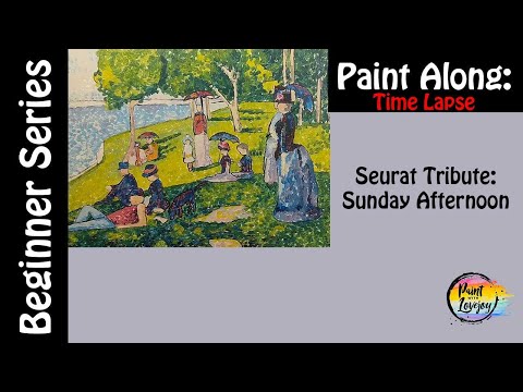 Seurat Tribute - Simplified Sunday Afternoon