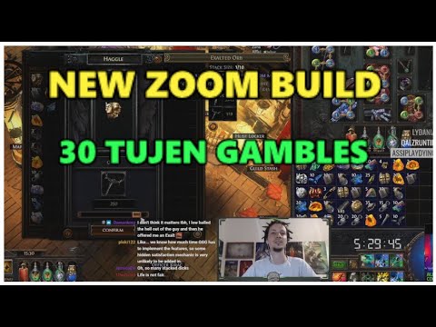 [PoE] Stream Highlights #503 - New zoom build & 30 Tujen Gambles