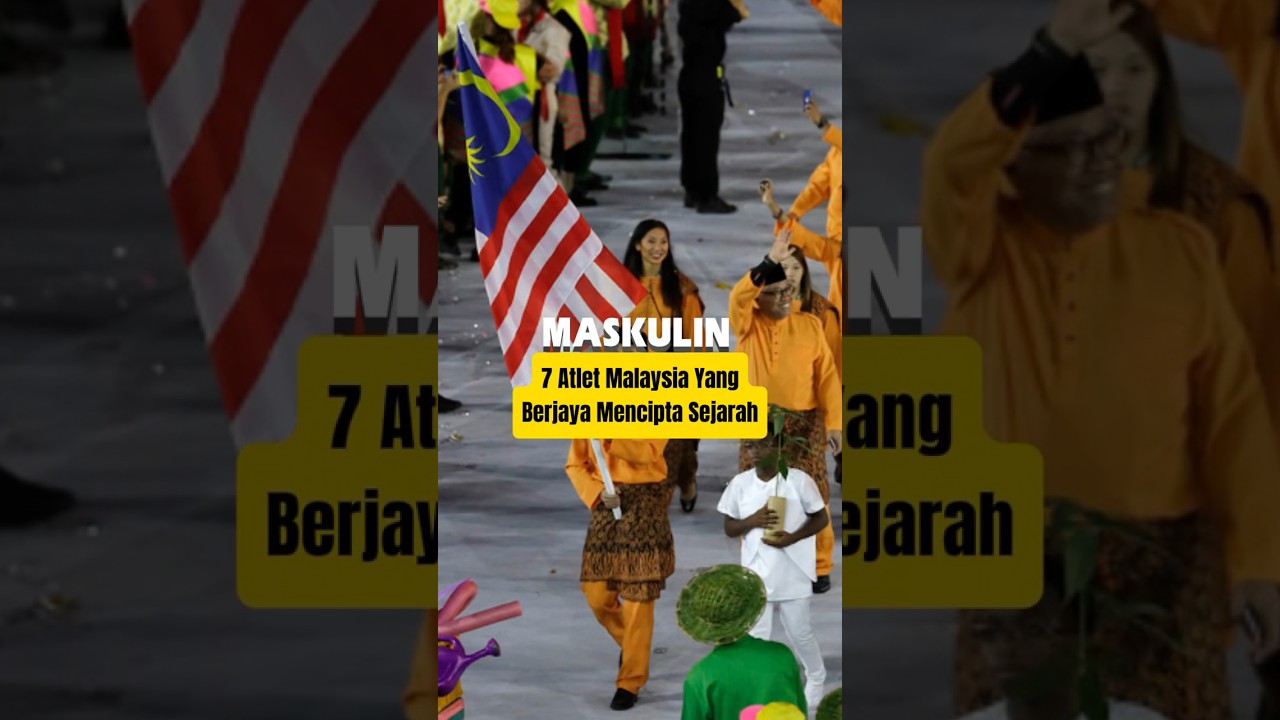 7 Atlet Malaysia Yang Berjaya Cipta Sejarah