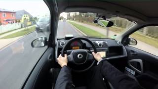 preview picture of video 'Car2Go Smart - Fahrt durch Neuenhagen, Hoppegarten bis Birkenstein 8.1.2014'
