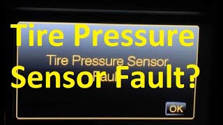 What Does Tire Pressure Sensor Fault Mean?
