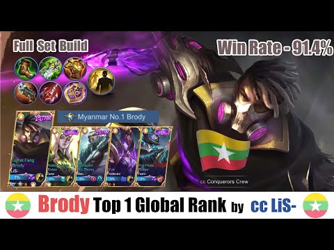 Brody - Top 1 Global Rank | Top 1 Myanmar Rank by cc LiS-