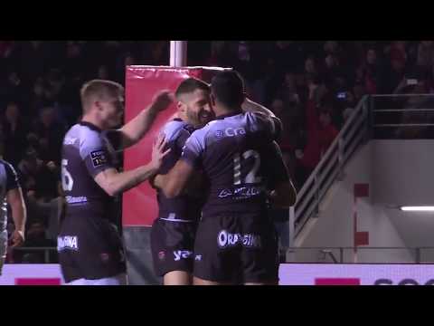 TOP 14 - L'image de la J20 - 100ème essai de Vincent Clerc