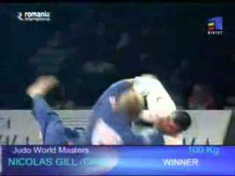 JUDO 2002 World Masters: Elco van der Geest (BEL) - Nicolas Gill (CAN)