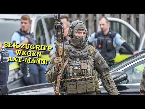 [Special Operations Unit (SEK) Storms Axe Man's Apartment] Live Access | Major Police Operation