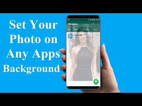 How to Change WhatsApp Home Screen Wallpaper 2020 Video