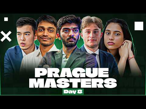 Prague Chess 2026 | Round 8 | Gukesh vs Vincent , Abdusattorov vs Navara, Aravindh vs Jorden