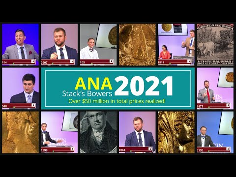 Stack's Bowers Galleries 2021 ANA Auction Realizes Over $50 Million In Total Prices – A Firm Record!