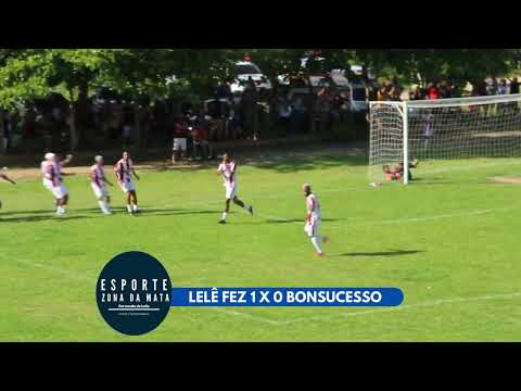 1º gol do titulo Lelé fez 1x0 para Campeão Bonsucesso Regional de Uba 2022
