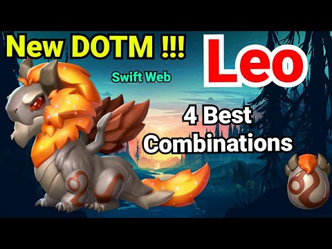 New DOTM | Leo Dragon | How to Breed Leo | Breeding Guide |4 Best Combinations|DragonManiaLegendsDml