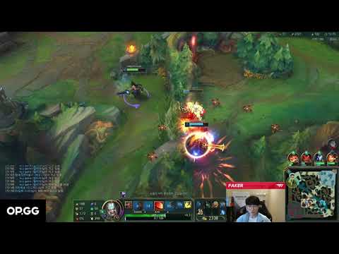 [FAKER] TRYNDAMERE VS SYLAS - LEAGUE OF LEGENDS SEASON 11