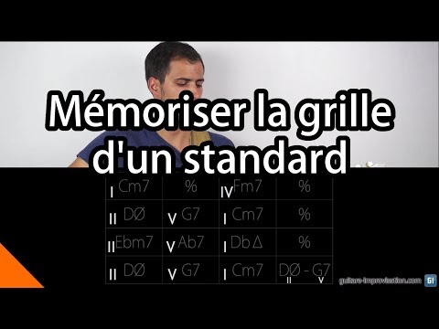 Mémoriser et transposer des grilles (de standards de jazz)