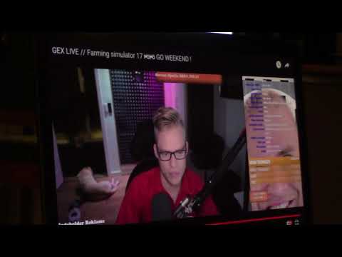 MongoTV_1528 - Min Aftensmad - Spiser HAKKEBØF Imens YouTuber Gex LIVE Streamer