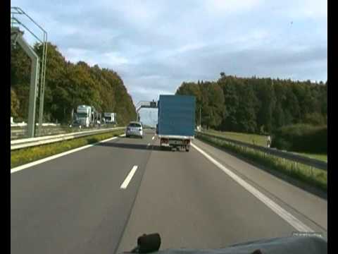 A8 Karlsruhe - München (Zeitraffer)