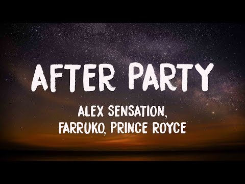 After Party ft. Mariah Angeliq, Kevin Lyttle - Alex Sensation, Farruko, Prince Royce (Lyrics) 🎂