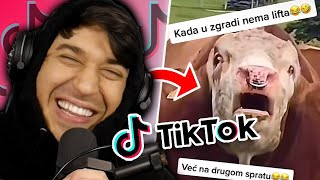 AKO SE NASMIJEM ZAPRATIM TE!!! (TIK TOK BAN)