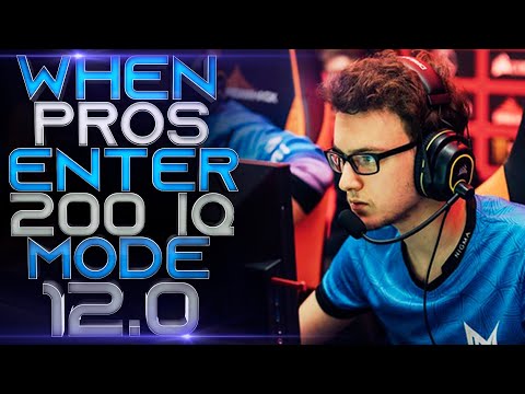DOTA 2 - WHEN PROS ENTER 200 IQ MODE 12.0! (Smartest Plays & Next Level Moves By Pros)