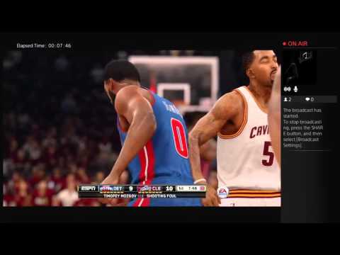 NBA LIVE 16: NBA PLAYOFFS-PISTONS VS CAVS