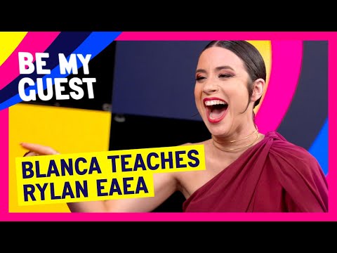 Blanca Paloma teaches Rylan how to flamenco! | Be My Guest | Spain 🇪🇸 | Eurovision 2023