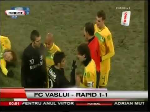 Rezumat Etapa 18 2010-2011 FC Vaslui - Rapid Bucuresti 1-1