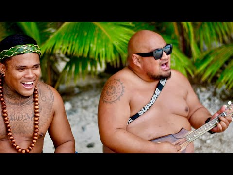 Cook Islands Amazing Ukulele Jam! - Koka Lagoon Boys in Rarotonga