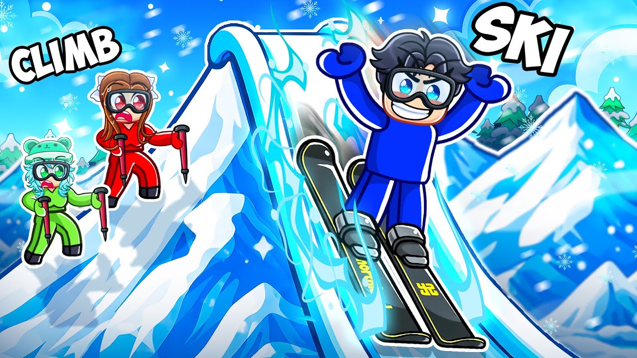 I Spent $983,737 In Roblox Build To Ski…!