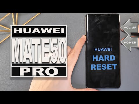 Huawei Mate 50 Pro Hard Reset (Factory Reset)
