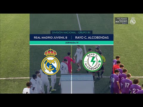 Real Madrid Juvenil B - Rayo C. Alcobendas (J19 - División Nacional Juvenil) - RMTV