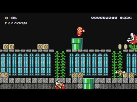 魔界村1面 Ghosts'n Goblins Stage1 by ひろき - Super Mario Maker - No Commentary 1bs 1bt