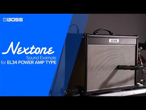 BOSS Nextone Artist/Stage - Sound Example for EL34 power amp type