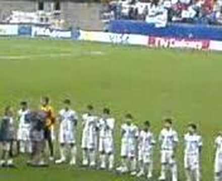 Argentina vs. Czech Republic Anthems