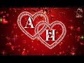 A H Letter Whatsapp Status