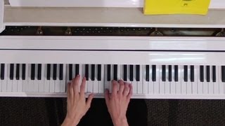 How to Place Your Fingers on a Piano : Tips on Playing the Piano